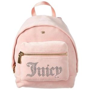 Juicy Coutue Velour Mini Backpack